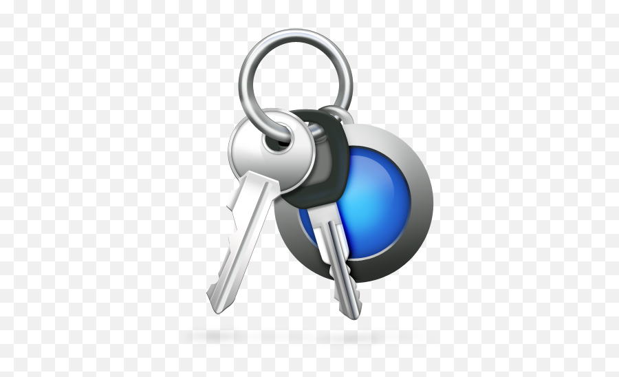 Keychain Access Icon Mac Iconset Artuacom - Key Car Icon Png Emoji,Emoji Keychain