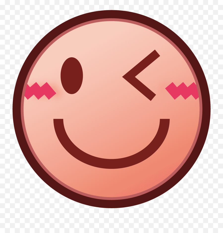 Winking Face Emoji Clipart Free Download Transparent Png - Emoticon,Winky Emoji