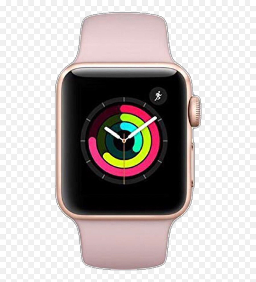 Apple Watch Iphone Iwatch Sticker - Rose Gold Apple Watch 3 Emoji,Apple Watch Emoji