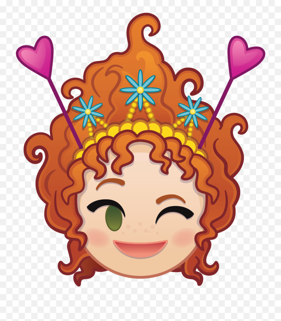 Fancy Nancy - Disney En Emoji Tsum Tsum,Peach Emojis