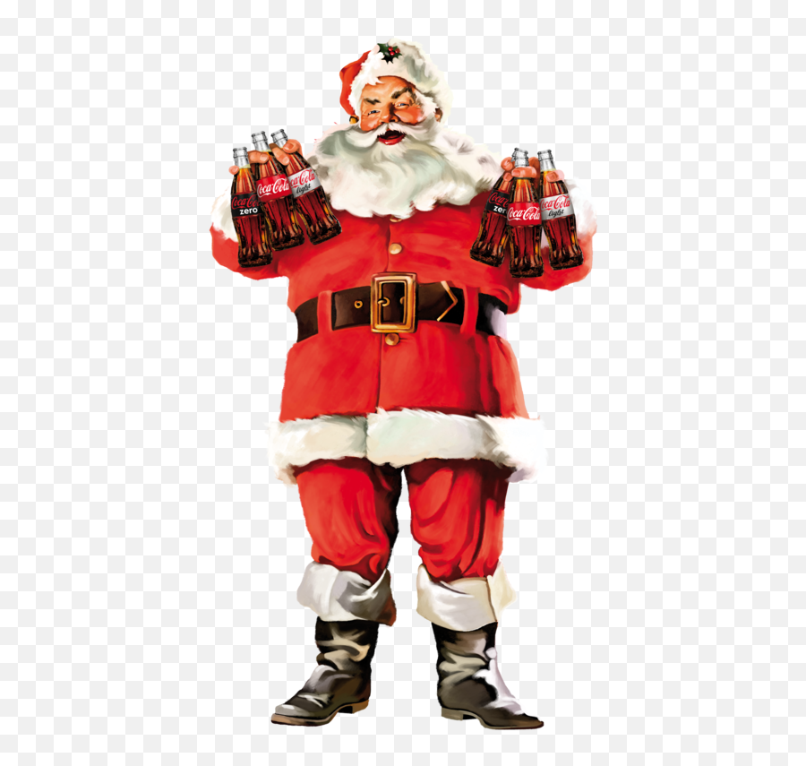 Épinglé Sur Joulu Means Christmas - Transparent Coca Cola Santa Emoji,Santa Emoji Iphone