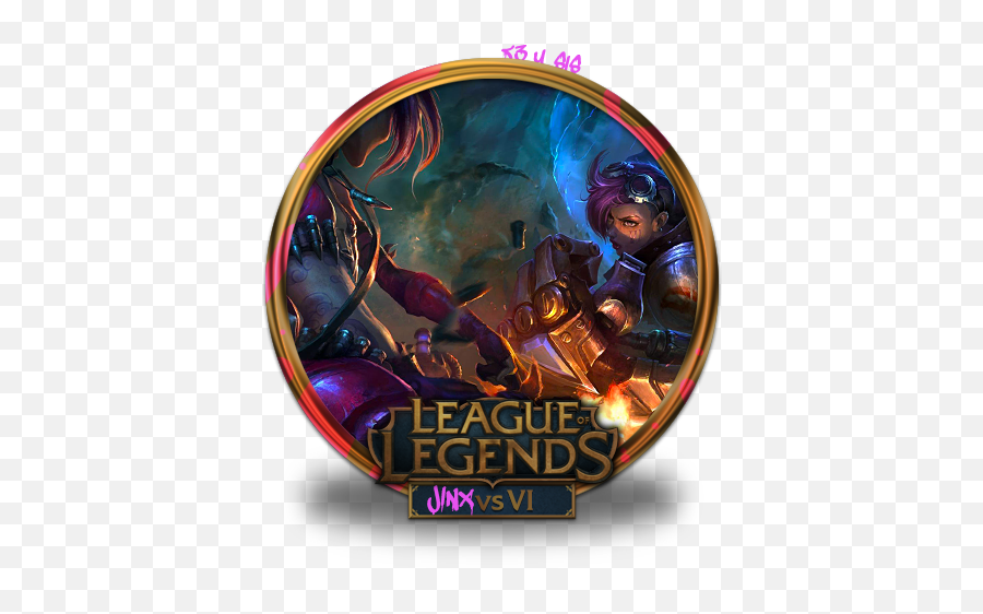 Vi Jinx Icon - League Of Legends News Emoji,League Of Legends Emojis Vi