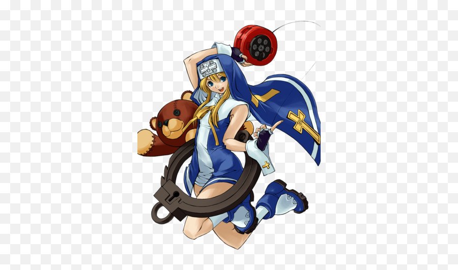Why Does Anime Make Female Looking - Bridget From Guilty Gear Emoji,Chibi Vamire Emotion Attraction