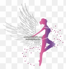 Dance Like An Angel Printable Glitter Transfer - Cstown For Women Emoji,5 Of Emotion Angel Card