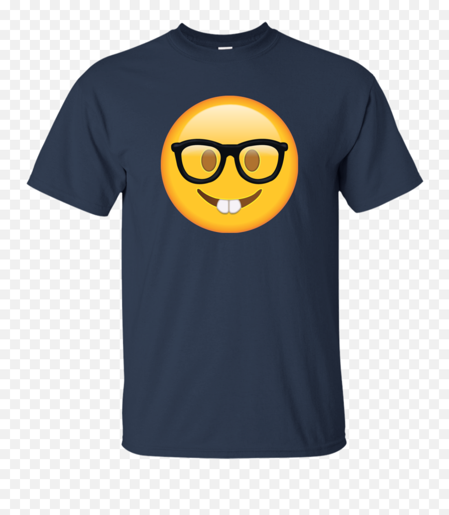 Nerd Glasses Emoji Teehoodietank - Gucci T Shirt Price In Qatar,Glasses Smiley Emoticon