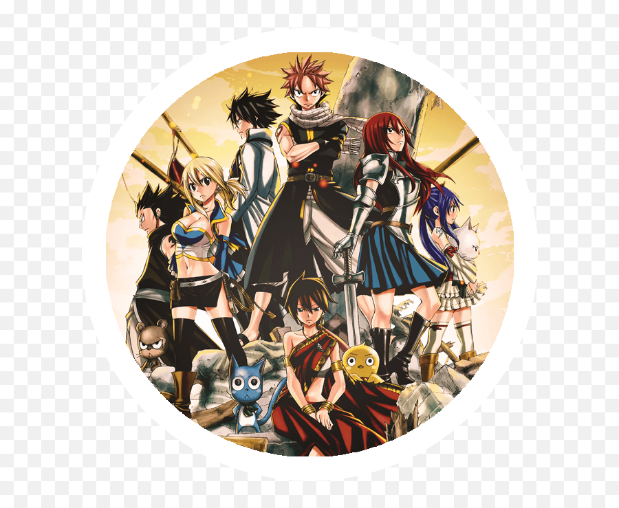 Vgpu0027s Top 5 2000u0027s Anime U2014 Video Game Podcast - Fairy Tail Character Poster Emoji,Emotions Sinners Anime