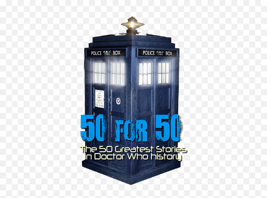 50 For 50 The 50 Greatest Stories In Doctor Who History - Vertical Emoji,Android Emojis Tardis