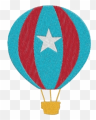 Matriz De Bordado Balão Azul 3 - Balão Laranja E Azul Png Emoji,Emoticons De Balão