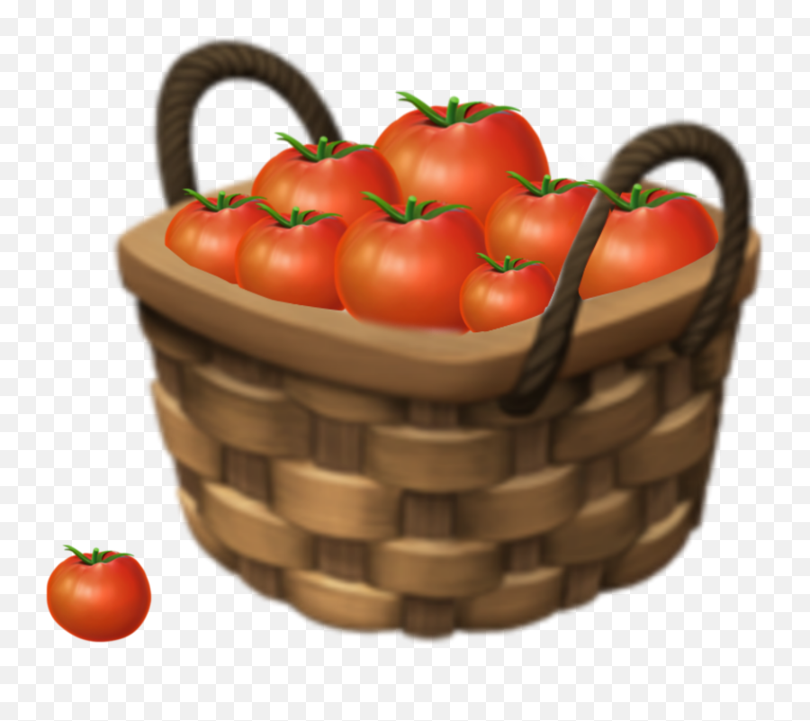 Tomato Emoji Sticker - Basket Emoji Discord,Tomato Emoji