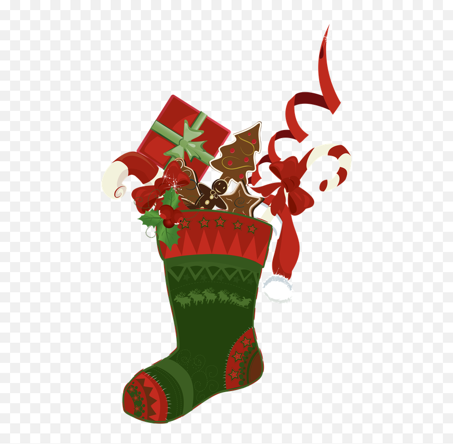 Download Stockings Decoration Christmas - Christmas Stocking Drawing Emoji,Christmas Stocking Emoticon