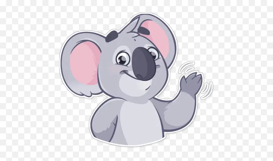 Koala Stickers For Whatsapp - Sticker Koala Telegram Emoji,Koala Bear Emoji
