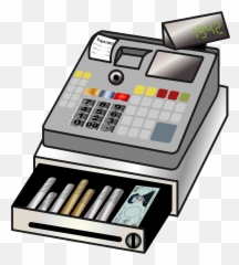 Cash Register Clipart - Transparent Cash Register Clipart Emoji,Cash Register Emoji