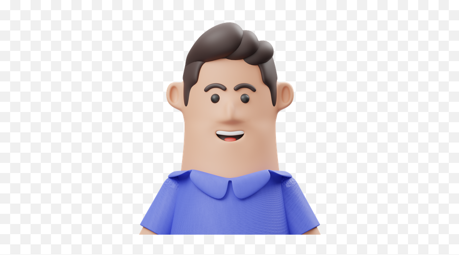 Premium Stylist Boy 3d Illustration Download In Png Obj Or Emoji,Man Shrug Emoji