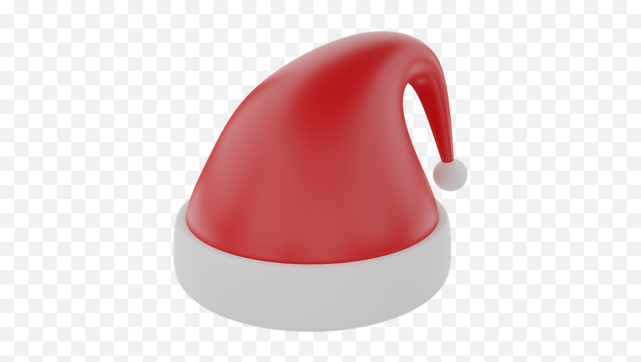 Santa Hat 3d Illustrations Designs Images Vectors Hd Graphics Emoji,Santa Hat Emoticon