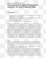 Digital Ethnolinguistic Repertoire - Horizontal Emoji,Pidgin Emoticons