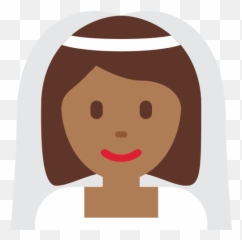 Bride With Veil Emoji With Medium - Happy,Wedding Emoji Copy And Paste