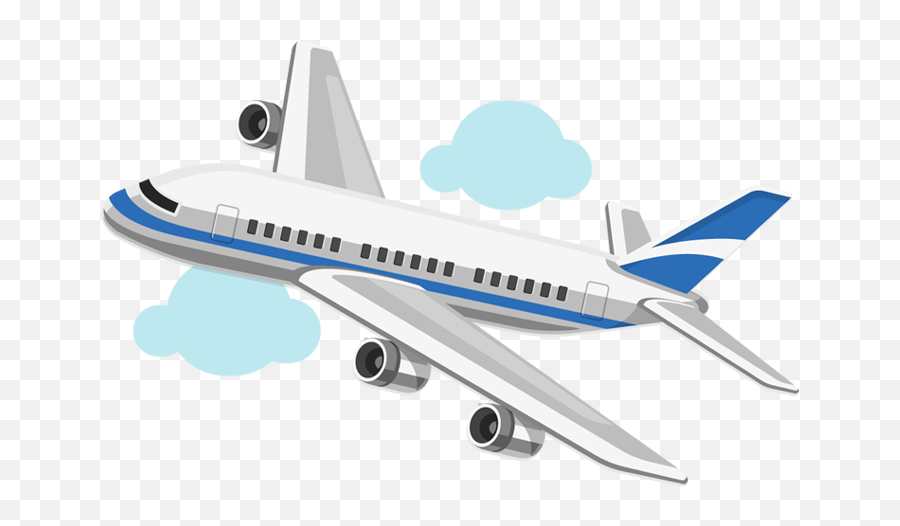 Airplane Drawing Aircraft Cartoon Free - Cartoon Transparent Background Airplane Png Emoji,Animated Plane Emoticons
