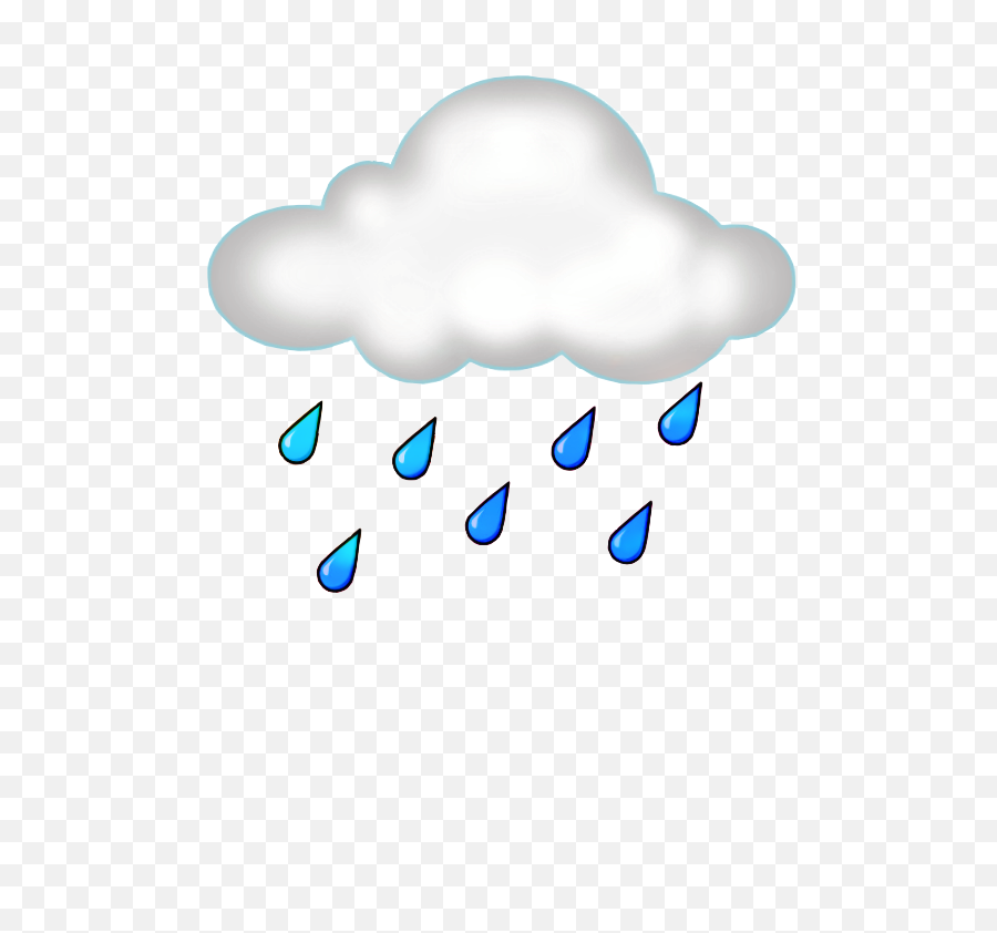 It Is A Rainy Day Sticker By Nemashaw6 - Art Emoji,Rainy Cloud Emoji