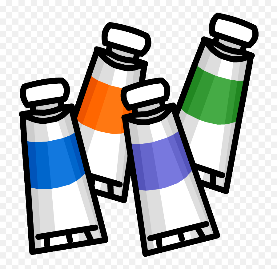 Adventure Face Paint - Club Penguin Paint Clipart Full Transparent Paint Bottle Clipart Emoji,Gene The Meh Emoji