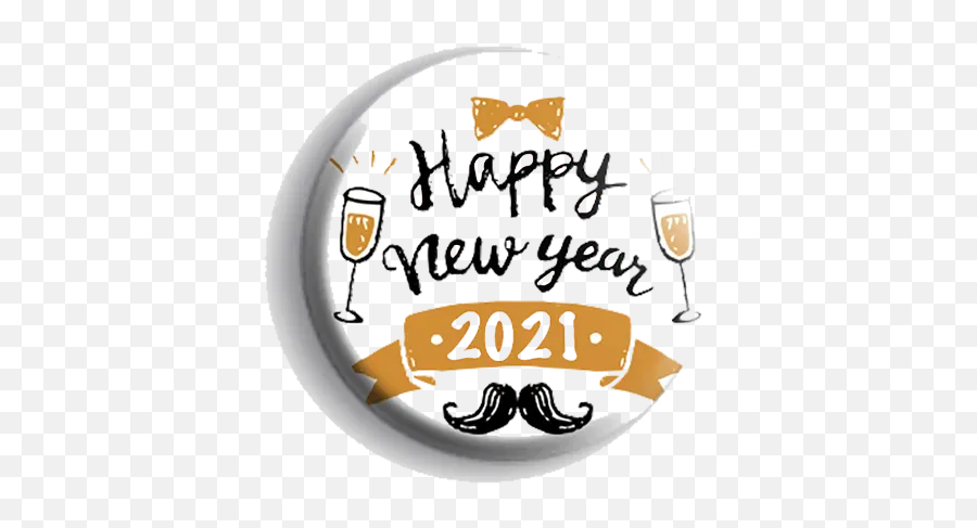 Happy New Years 2021 Waststickersapps Download Apk Free For - Wine Glass Emoji,Free New Years Eve Emoticons