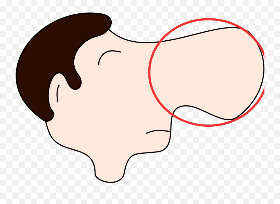 Big Nose Clipart - Cartoon Nose Clipart Emoji,Snotty Nose Emoji