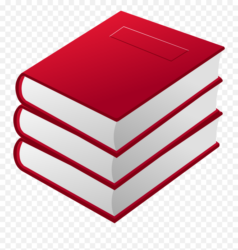 Download Cartoon Books Png - Red Books Clipart Full Size Clipart Red Books Emoji,Books Emoji Png