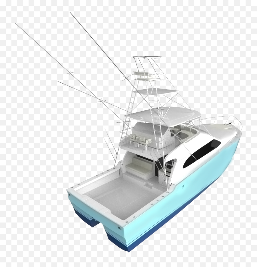 Catamaran Sportfish Off - Sportfishing Catamaran Emoji,Emotion Sport Fisher