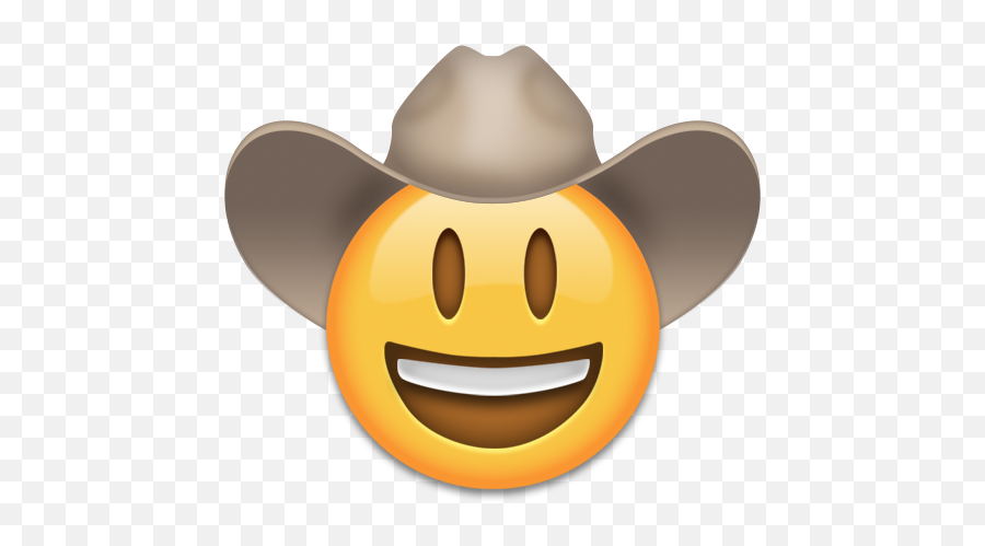 Novos Emojis São Lançados Este Mês Super - Emoji With A White Cowboy Hat,Lista Emoticon Emoji
