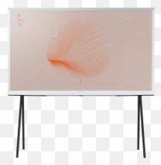 Buy 55 The Serif Qled 4k Hdr Smart Tv Samsung Gulf - Samsung Serif Png Emoji,No Emotions Hdr