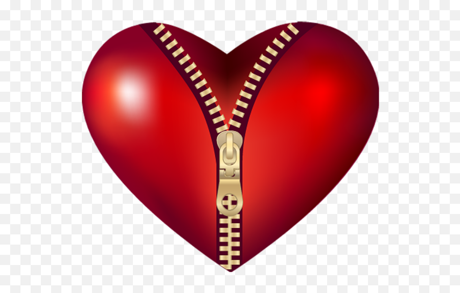Tubes Coeurs - Zipped Heart Png Emoji,Sloppy Kisses Emoticons