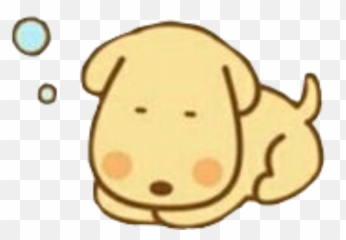 Cute Dog Kawaii Soft Softbot Edit - Happy Emoji,Puppy Emoticon Kawaii