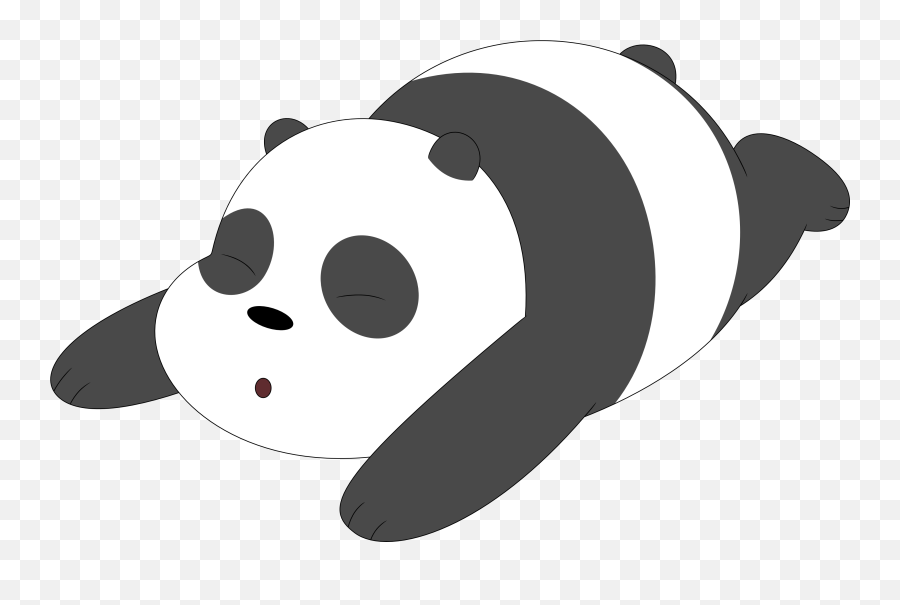 Panda Clipart Pumpkin Stencil Panda - We Bare Bears Cute Png Emoji,Emoji Pumpkin Templates