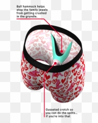 The Lovely Nuts Valentines Day Ball Hammock Pouch Underwear - Shinesty Ball Hammock Emoji,Guys That Send Lovey Emojis That You Don