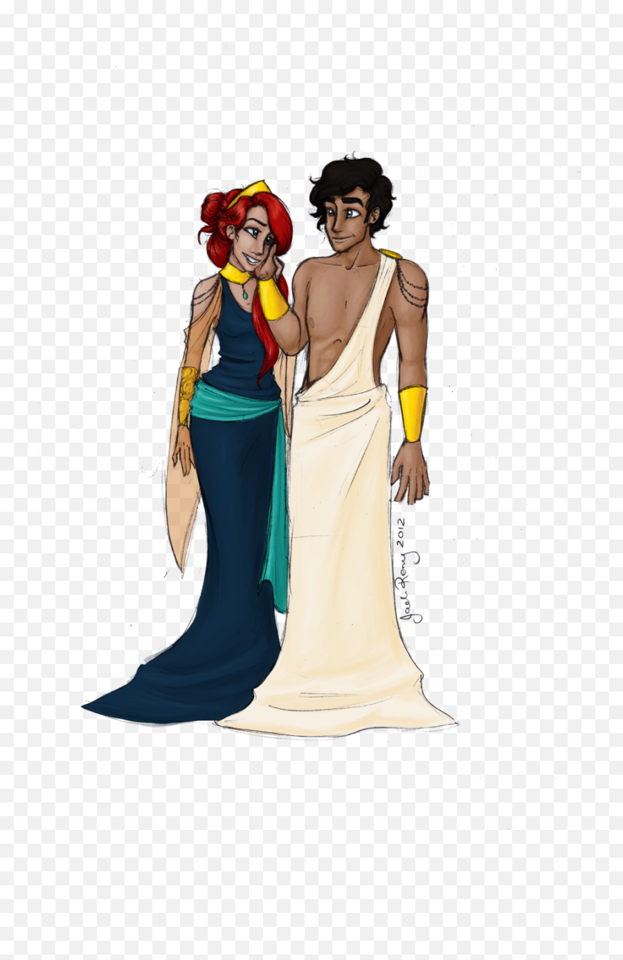 Goddess Hera And Zeus - Hera And Zeus Clipart Emoji,Zeus Emotions