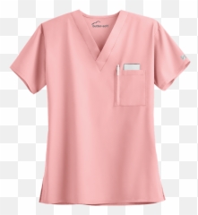 Butter - Soft Scrubs By Ua Unisex One Pocket Top 3x Blush V Neck Emoji,Womens Plus Size Womens Emoticon Dress 3x