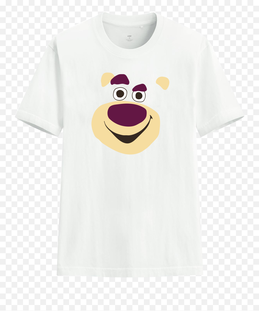 Toy Story Series - Lotso Smile U2013 Littledino Short Sleeve Emoji,Alice In Wonderland Emoticons