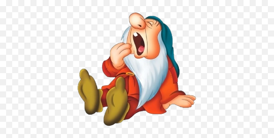 Snow White And The Seven Dwarfs - Lazy Dwarf Emoji,What Emotion Is Doc Seven Dwarfs