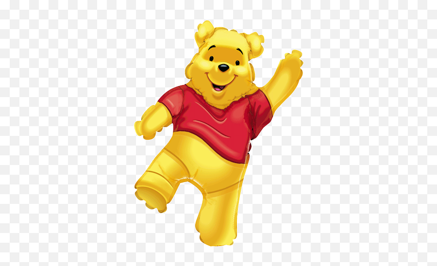 Pooh Full Body Shape Mylar Foil Balloon - Winnie The Pooh Full Body Emoji,Eor Winnie The Poo Emojis