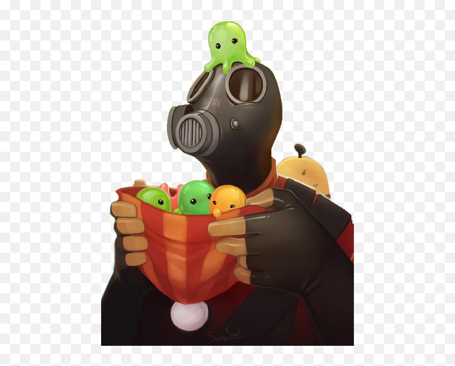 Tf2 Pyro Teamfortress2 Sticker - Team Fortress 2 Cute Pyro Emoji,How To Add Emoticons On The Pyro In Sfm