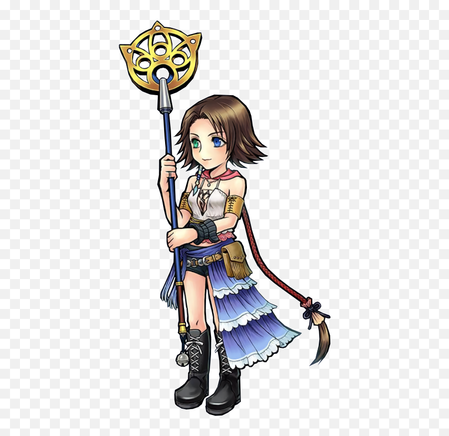 Gunner - Opera Omnia Yuna Costume Emoji,Yuna Songstress Emotion