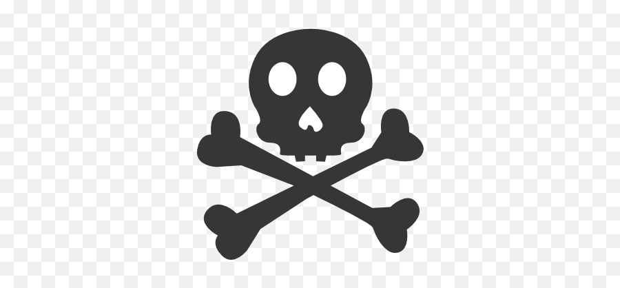 Skull Crossbones Icon - Death Skull And Crossbones Emoji,Skull And Crossbones Emoji
