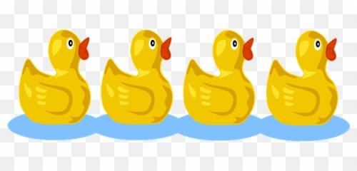 Free Stupid Cartoon Vectors - 4 Ducks In A Pond Clipart Emoji,Stupid Duck Emoji
