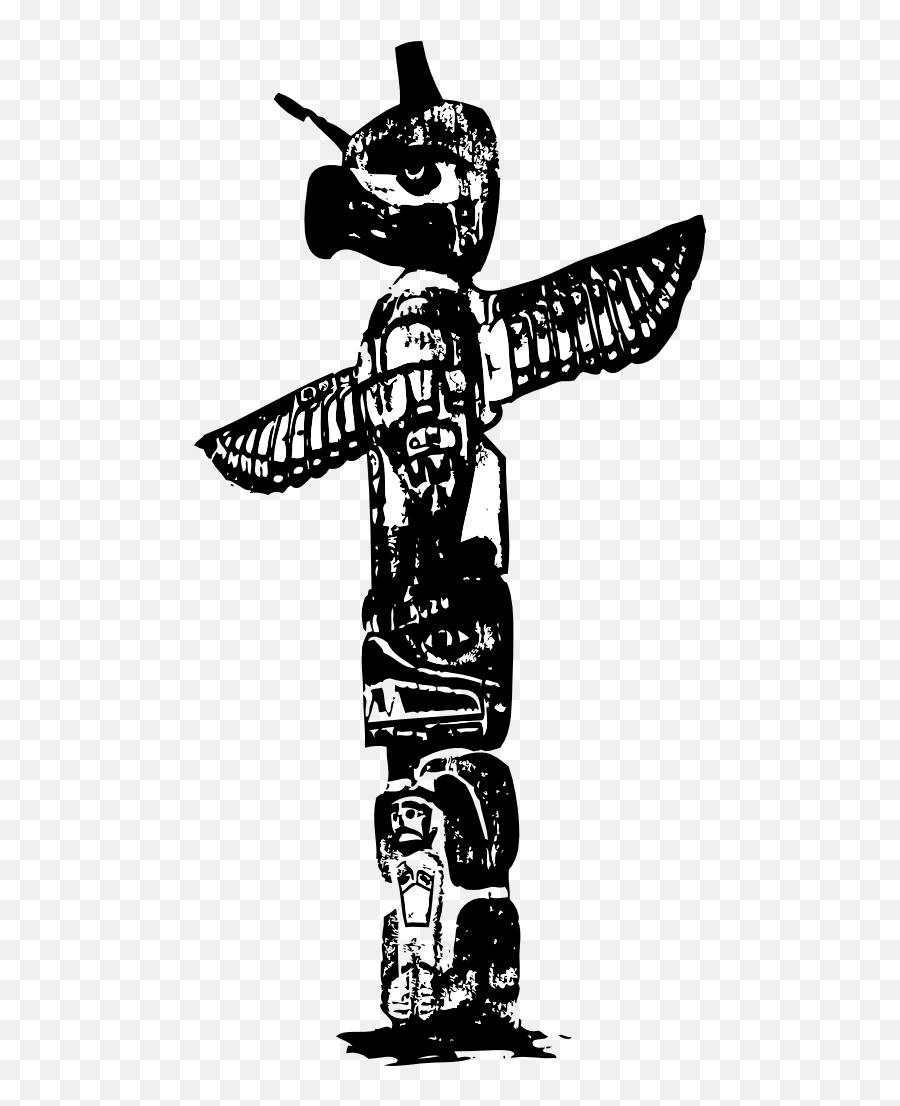 Totem Clipart - Native Americans Totem Png Emoji,Totem Face Emoticon
