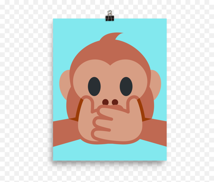 Speak No Evil - Old World Monkeys Emoji,Speaking Emoji
