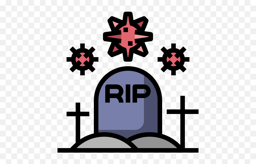 Rip Death Grave Funeral Coronavirus Free Icon Of - Rip Death Emoji,Graveston3 Emoji