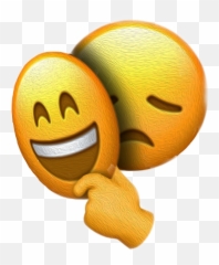 Emoji Sad Depression Sticker,Depressed Expression Emoticon