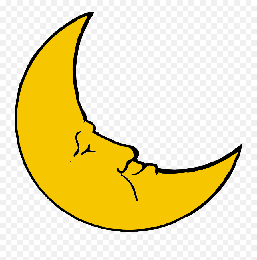 Crescent Moon Png - Crescent Moon Clipart Emoji,Https://news.google.comlaugh Emoticon