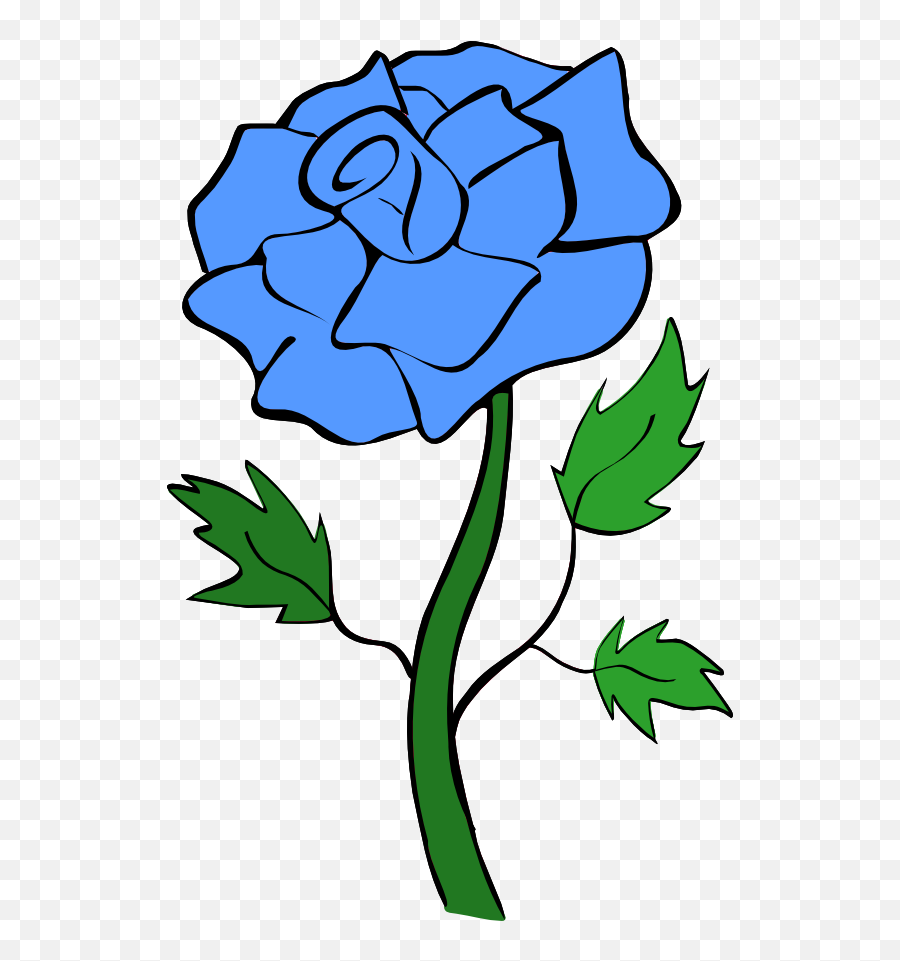 Download Free Blue Roses Png Png Images - Rose Flower Clip Art Emoji,Blue Rose Emoticon