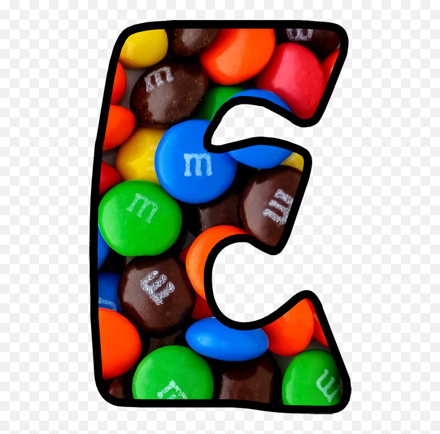 Buchstabe - Letter E Candy Mix Sugar Cookie Candy Candy Letter E Emoji,Emoji De Caracoles