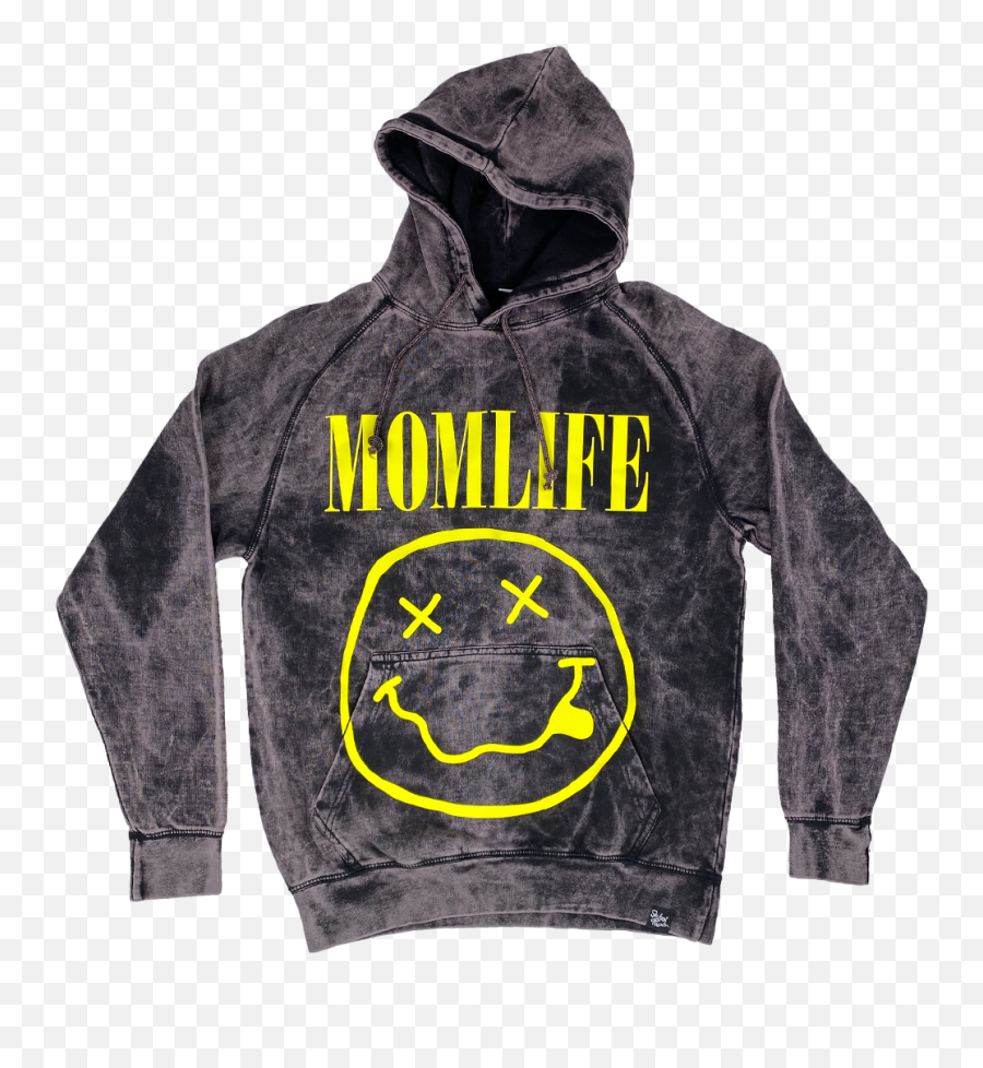 Momlife Rocker Hoodie U2013 Slyfox Threads - Hooded Emoji,Rocker Text Emoticon